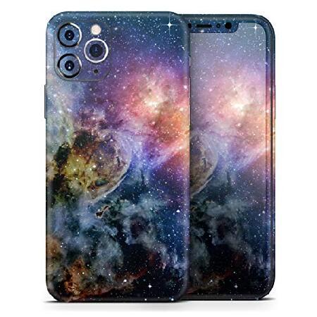 Rust and Bright Neon Colored Stary Sky - DesignSki...