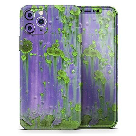 Purple Metal with Lime Green Rust - DesignSkinz Pr...