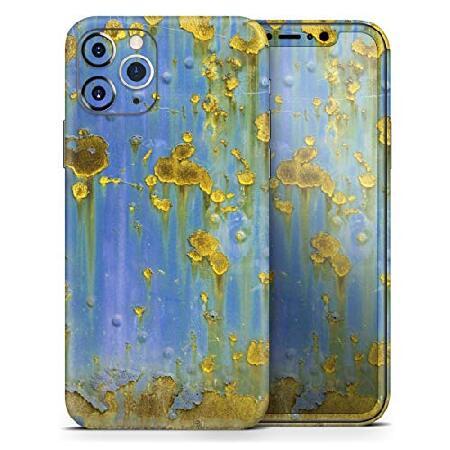 Blue Metal with Gold Rust - DesignSkinz Protective...