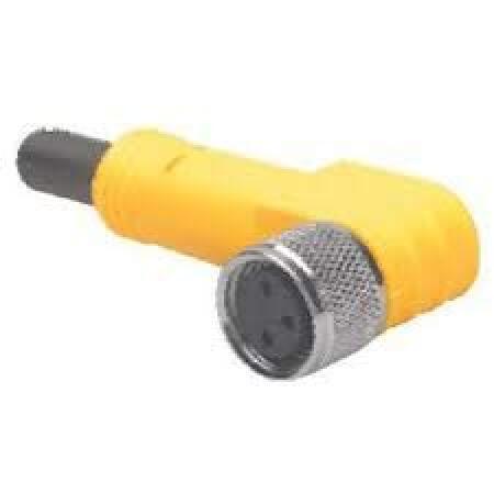 TURCK PKW 3M-10 Cordset, Right-Angle M8 Female 3 p...
