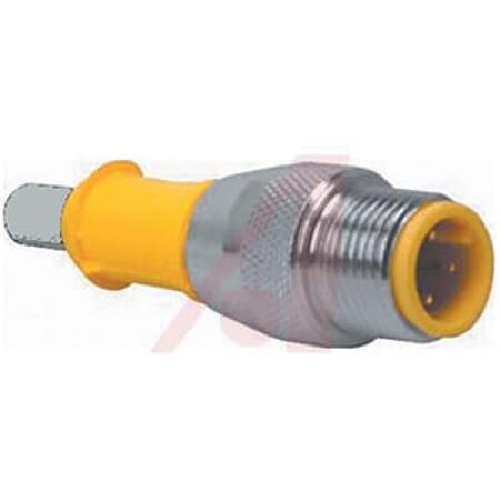TURCK RS 4.4T-10 Cordset, M12 eurofast, Male Strai...