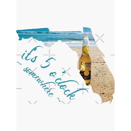 It's Five O'Clock Somewhere in Florida Silhouette ...