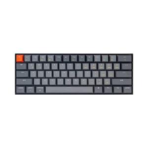 Keychron K12 60% Layout Hot-swappable Bluetooth Wireless/Wired Mechanical Keyboard with Optical Blue Switch, Compact 61 Keys White LED Backli_並行輸入