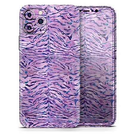 Design Skinz Purple Watercolor Tiger Pattern - Des...
