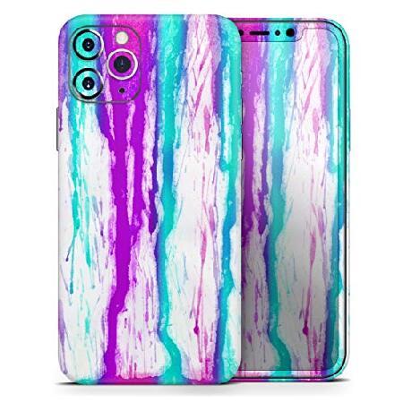 Design Skinz Running Purple and Teal Watercolor Pa...