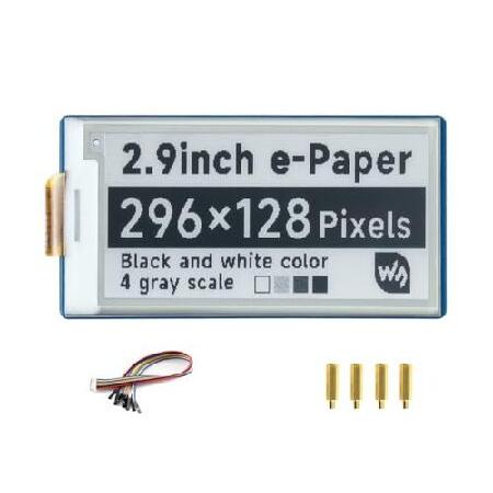 for Raspberry Pi Pico 2.9inch E-Paper E-Ink Displa...