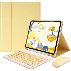 AnMengXinLing Keyboard Case for iPad mini 5 with Mouse, Detachable Wireless Bluetooth Keyboard Pencil Holder Slim Leather Smart Cover for iPa_並行輸入