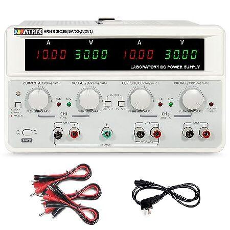 Dc Power Supply Variable 30V 10A, Triple Output Po...