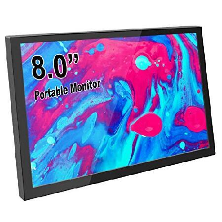 ELECROW 8" Portable Monitor, 1280x800 Mini Non-Tou...