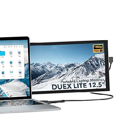 【Duex】Lite ディープブルー 2023 ポータブルモニター 12.5インチ フルHD 108...