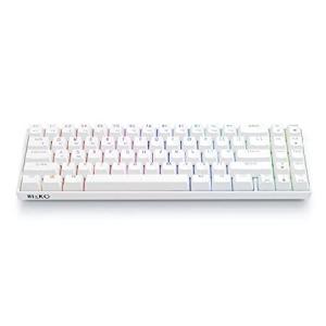 MEKO Meko Push White 65% RGB LED Hotswap Bluetooth Double Shot ABS Mechanical Keyboard (Kailh Box Brown)_並行輸入
