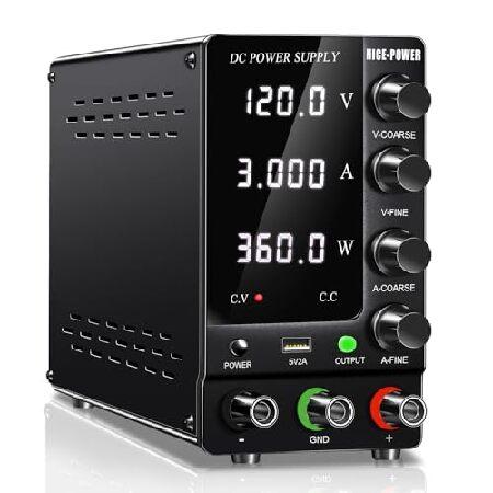 NICE-POWER DC Power Supply Variable 120V 3A, Adjus...