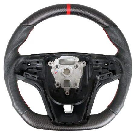 FREEMOTOR802 2012-2015 シボレー カマロ ステアリングホイール マットカーボン...