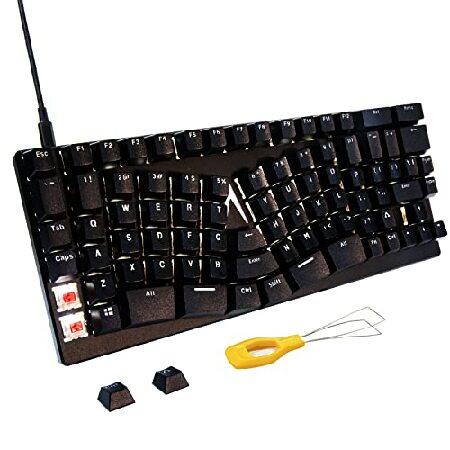 M MAKETHEONE エルゴノミックメカニカルキーボード X-Bows バタフライレイアウト メ...