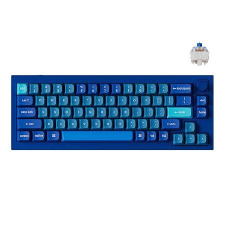 Keychron Q2 有線カスタムメカニカルキーボードノブバージョン 65%レイアウト QMK/V...