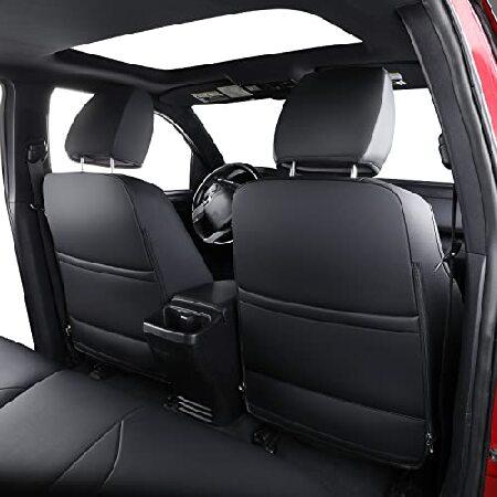 LUCKYMAN CLUB D08-MX4 タコマ シートカバー 2016-2022 タコマ クルー...