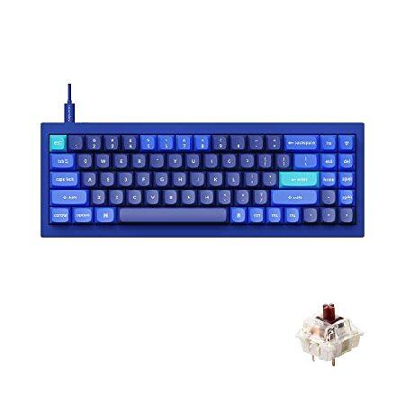 Keychron Q7 70%レイアウト ホットスワップ可能 RGB 有線カスタムメカニカルキーボー...