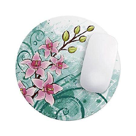 Design Skinz Pink ＆ Green Watercolor Floral Foam W...