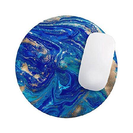 Design Skinz Vivid Blue Gold Acrylic Waterproof Ru...