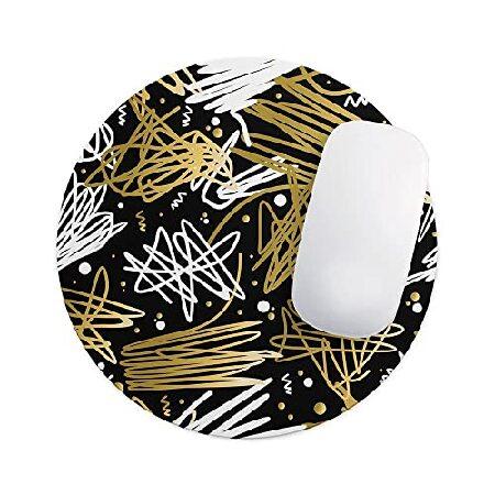 Design Skinz Gold and Black Squiggly Waterproof Ru...