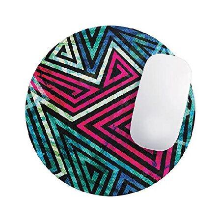 Design Skinz Grungy Neon Triangular Zig Zag Shapes...