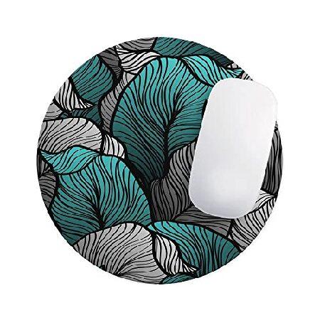 Design Skinz Vivid Teal Floral Waves Waterproof Ru...