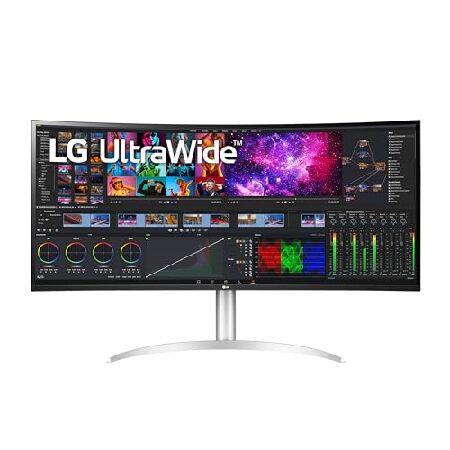 LG 40WP95C-W 40” UltraWide Curved WUHD (5120 x 216...