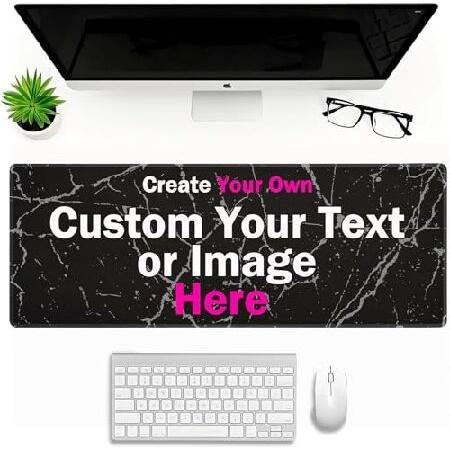 Personalized Mouse Pad Custom Large Desk Pad Add Y...