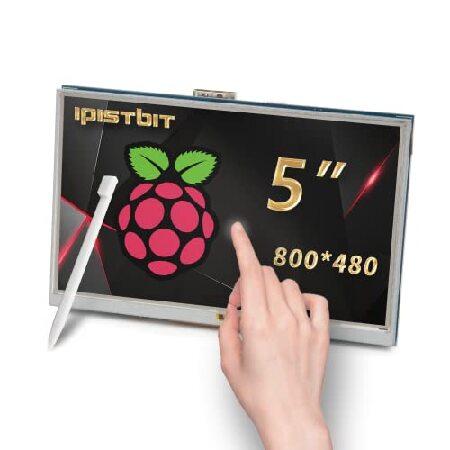 iPistBit 5 Inch Raspberry Pi Screen, Touchscreen M...