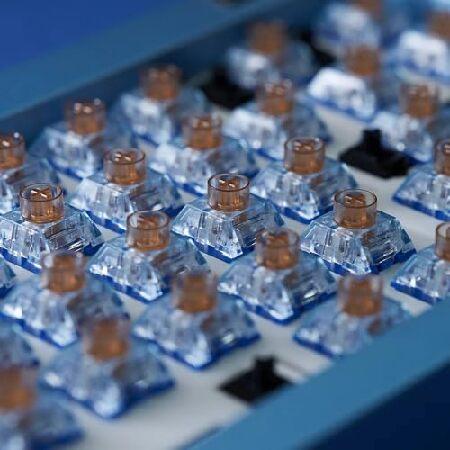 KAILH Hush Deep Sea Switch Pro RGB SMD メカニカルキーボードス...