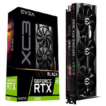 EVGA 10G-P5-3881-KR GeForce RTX 3080 XC3 BLACK GAM...