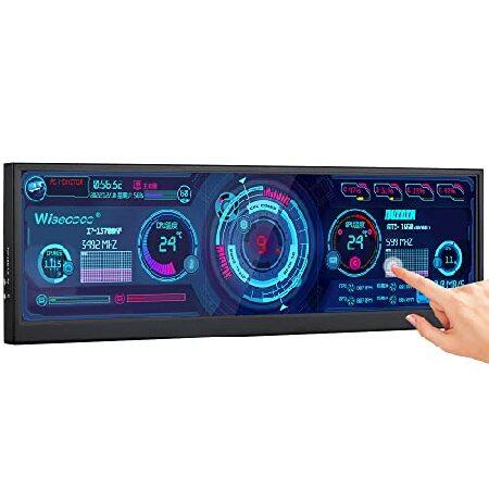 wisecoco 12.6 Inch Mini Touch Screen Monitor Secon...