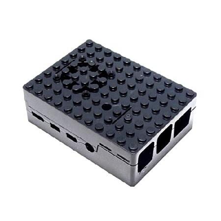 Raspberry Pi 4 Case - Pi-Blox Enclosure (Black)_並行...