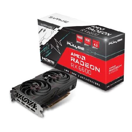 Sapphire 11310-01-20G Pulse AMD Radeon RX 6600 Gam...