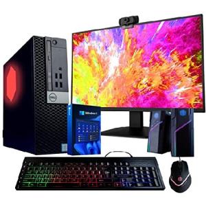 Dell Optiplex 5060 (RGB) Desktop Computer | Quad Core Intel i5 (3.2GHz) | 8GB DDR4 RAM | 500GB SSD Solid State | 22in LCD Monitor | RGB Ultim_並行輸入