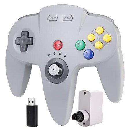 Wireless N64 Switch Online Controller, 2.4 GHz USB...