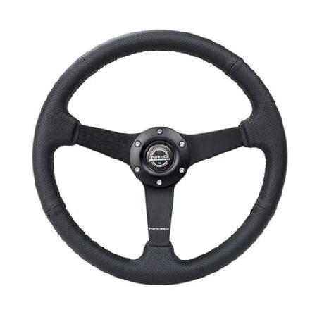 NRG Innovations NRG-RST-037MB-PR 350mm スポーツステアリングホ...