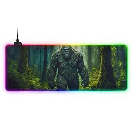 FOLIOSA Sasquatch in Forest Gaming Mouse Pad, Larg...