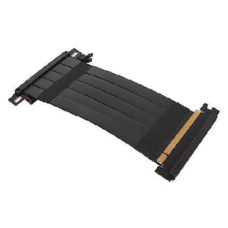 PCIE 4.0 X16 ライザーケーブル、グラフィックスカード 180度 GPU 延長ケーブル 4...