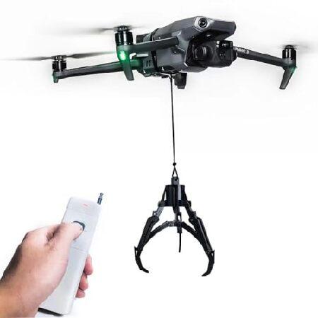ドローンリモートコントロールインテリジェントメカニカルクロー/フックエアリリーサーピックアップデバイ...