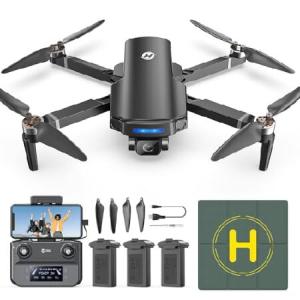 Holy Stone HS360S GPS Drones with 4K UHD Camera for Adults,RC FPV Foldable Quadcopter Drone with 3 Batteries,10000 Ft Transmission,GPS Follow_並行輸入