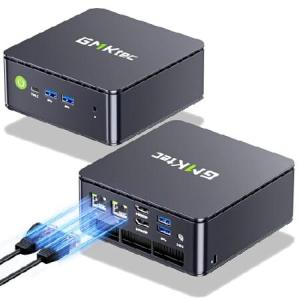 GMKtec Mini PC, G11 AMD Ryzen Embedded R2514 (Beats 4300U/N150), 16GB DDR4 RAM 512GB PCIe M.2 SSD, Business Office Personal Desktop Computer _並行輸入