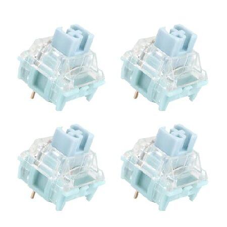 Woedpez TTC Silent Bluish White Switch 3 Pin Tacti...