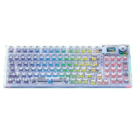 AULA F98 Pro Wireless Mechanical Keyboard with Tra...