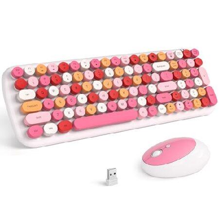 MOFII Wireless Keyboard and Mouse Combo, Full-Size...