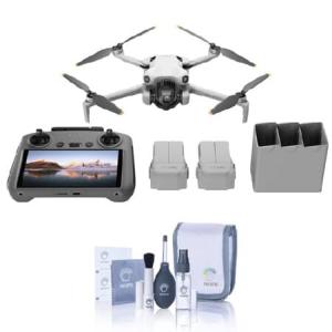 DJI Mini 4 Pro, Folding Mini-Drone with 4K HDR Video Camera for Adults, Under 0.549 lbs/249 g, 34 Mins Flight Time, 20 km Max Video Transmiss_並行輸入