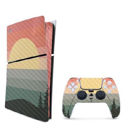 MightySkins Carbon Fiber Skin for PS5 PlayStation ...