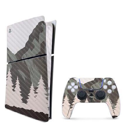 MightySkins Carbon Fiber Skin for PS5 Playstation ...