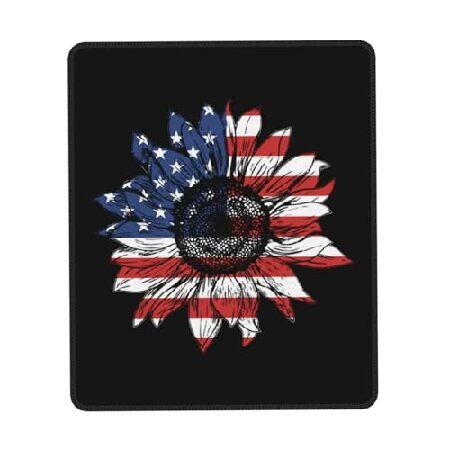 Vintage Sunflower American Flag USA America Mouse ...