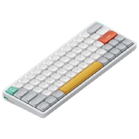 nuphy Air60 V2 メカニカルキーボード 60%ロープロファイル ワイヤレスキーボード B...
